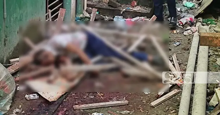 নির্মাণ শ্রমিকের মরদেহ